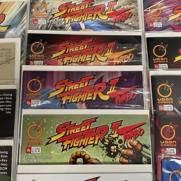 Lot of 17 Streetfighter/Streetfighter II Turbo & encyclopedia book comics ALL NM - Picture 8 of 12